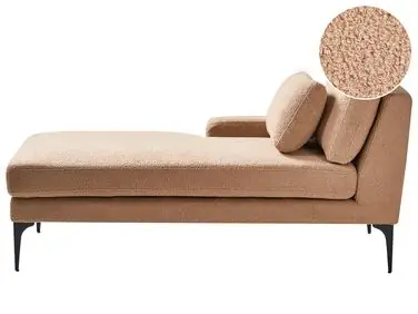 Chaise longue derecho EWRON Bouclé Arena - Sala de estar