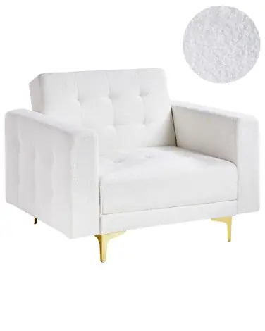 Armchair ABERDEEN Boucle Off-White