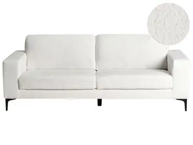 Sofa 3 Seater VADSTENA Boucle Off-White
