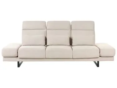 Sofá 3 plazas IKAST Tela Beige - Sala de estar