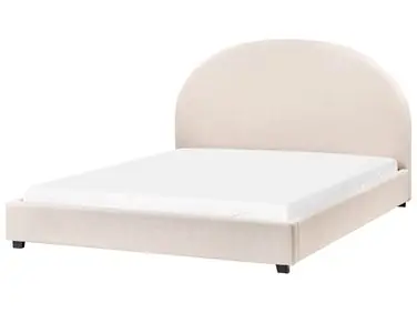 Cama de agua Tela VAUCLUSE 160 x 200 cm Beige claro - Dormitorio