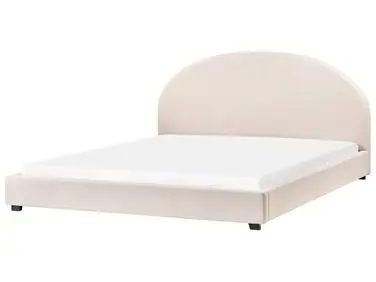 Cama de agua Tela VAUCLUSE 180 x 200 cm Beige claro - Dormitorio