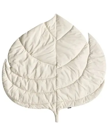 Alfombra de juego infantil OLIMP 110 x 110 cm Algodón Blanco crema - Accesorios decorativos