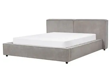 Waterbed Fabric LINARDS 160 x 200 cm (EU King Size) Grey - Bedroom
