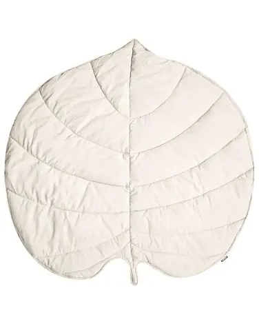 Alfombra de juego infantil EOLIA 110 x 110 cm Algodón Blanco crema - Accesorios decorativos