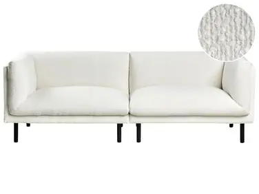Sofa 3 Seater VORGOD Boucle Off-White