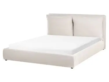 Waterbed Fabric BAJONNA 160 x 200 cm (EU King Size) Beige - Bedroom