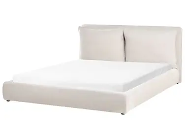 Waterbed Fabric BAJONNA 180 x 200 cm (EU Super King) Beige - Bedroom