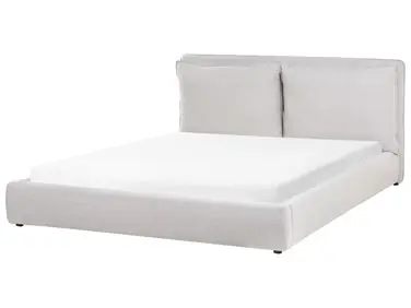 Waterbed Fabric BAJONNA 180 x 200 cm (EU Super King) Light Grey - Bedroom