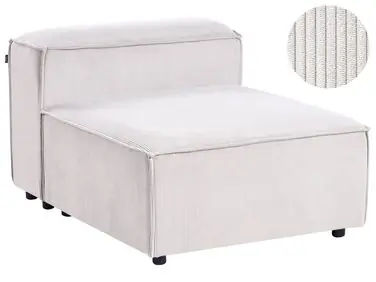 1-Seat Section ARDAL Off-White Corduroy