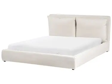 Waterbed Fabric BAJONNA 160 x 200 cm (EU King Size) Light Beige - Bedroom