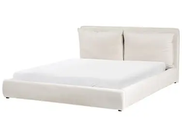 Waterbed Fabric BAJONNA 180 x 200 cm (EU Super King) Light Beige - Bedroom