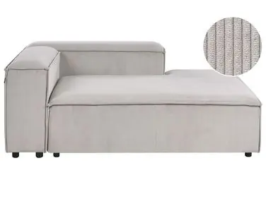 Chaise longue izquierdo ARDAL Pana Gris pardo - Sala de estar