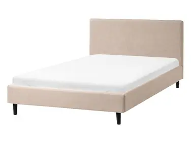 Cama Tela FITOU 120 x 200 cm Beige - Dormitorio