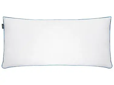 Almohada ANETO Baja Plumas y plumón de pato 40 x 80 cm Blanco - Dormitorio