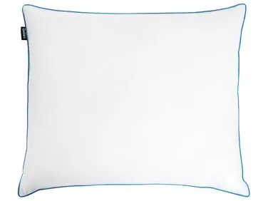 Almohada ANETO Baja Plumas y plumón de pato 80 x 80 cm Blanco - Dormitorio