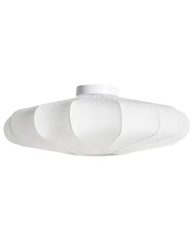 Ceiling Lamp UMCHABEZI Fabric White - Home Accessories