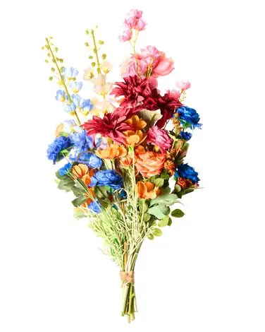 Ramo de flores artificiales GRADIL 75 cm Multicolor - Accesorios decorativos