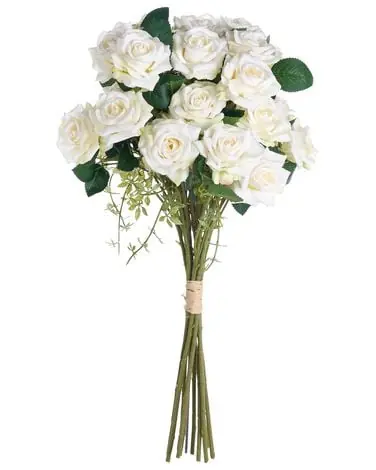 Artificial Flower Bouquet LAPAS 55 cm White - Home Accessories