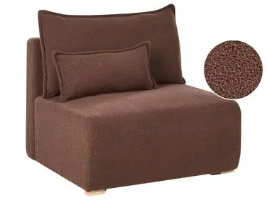 1-Seat Section NERBO Brown Boucle