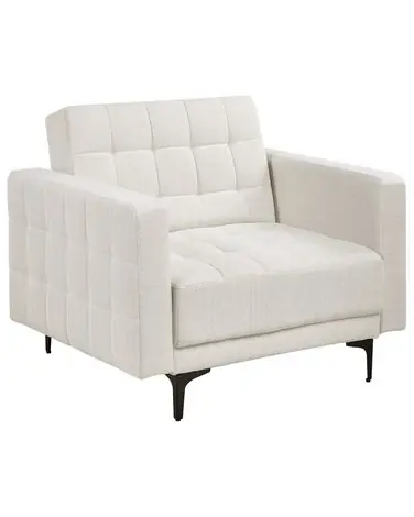 Armchair ABERDEEN Fabric Off-White