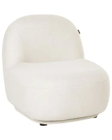 Armchair LOVBERG Fabric Off-White