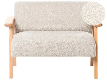 Sofá infantil LALMO Bouclé Beige - Sala de estar