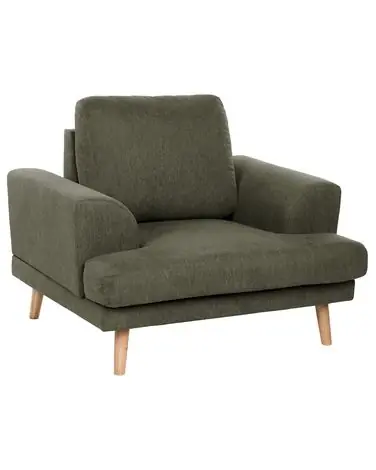Armchair KILDAL Fabric Green - Living Room