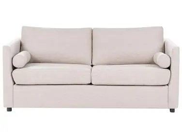 Sofa Bed INKOO Fabric Beige - Living Room