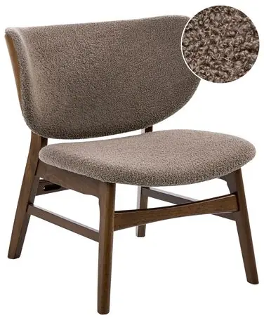 Armchair DAY Boucle Taupe - Living Room