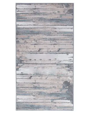 Alfombra DALLICA Gris 80 x 150 cm - Accesorios decorativos