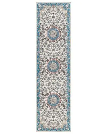 Alfombra GORDES Beige 80 x 300 cm - Accesorios decorativos