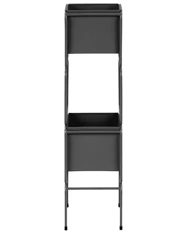 Soporte para macetas COTINUS Metal 20 cm Negro - Accesorios decorativos