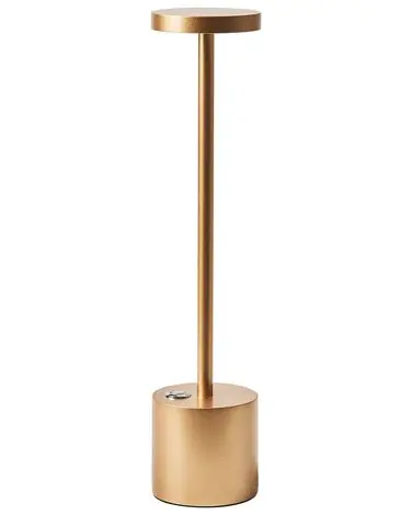 Wireless LED Table Lamp LIZANDRO with Dimmer Metal Gold - Home Accessories