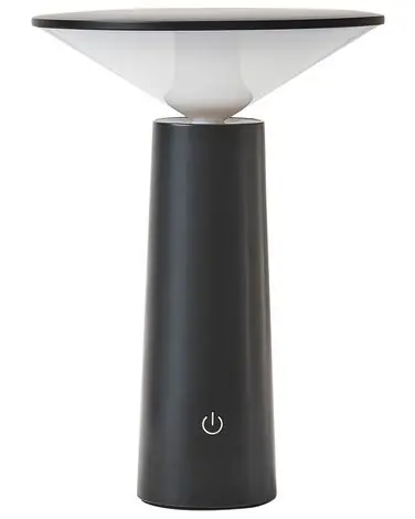 Wireless LED Table Lamp LEVIRA with Dimmer Metal Black - Home Accessories