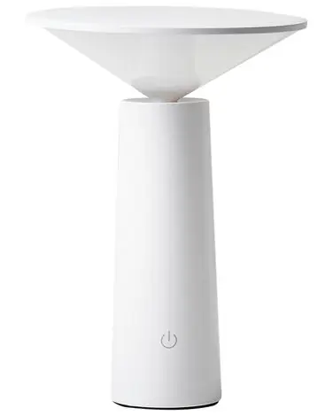 Wireless LED Table Lamp LEVIRA with Dimmer Metal White - Home Accessories