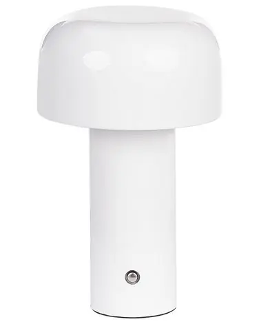 Wireless LED Table Lamp BESOS with Dimmer Metal White - Home Accessories