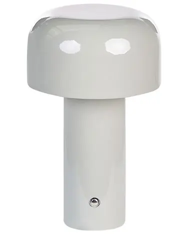 Wireless LED Table Lamp BESOS with Dimmer Metal Grey - Home Accessories