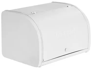 Bread Bin CAROUBE Metal White - Home Accessories