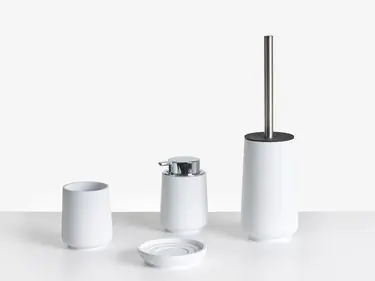4-Piece Bathroom Accessories Set SUCHES White