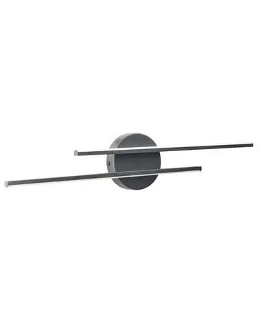 Lámpara LED para cuadros y espejos TOUQUES Metal Negro - Baño