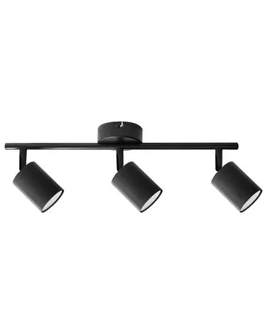 3 Light Spotlight NYANDO Metal Black - Home Accessories