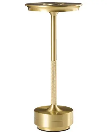 Wireless LED Table Lamp MAGO with Dimmer Metal Gold - Home Accessories