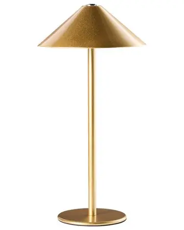 Wireless LED Table Lamp MODJO with Dimmer Metal Gold - Home Accessories