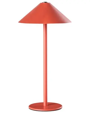 Wireless LED Table Lamp MODJO with Dimmer Metal Red - Home Accessories