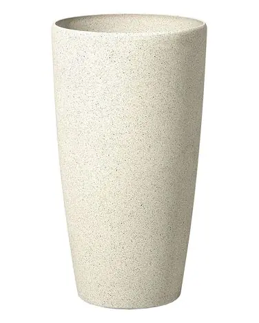 Plant Pot ABDERA 31 cm Light Beige - Garden & Balcony