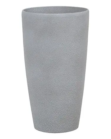 Plant Pot ABDERA 31 cm Grey - Garden & Balcony