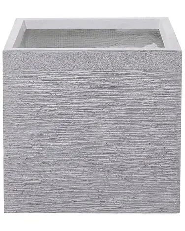 Plant Pot PAROS 40 cm Grey - Garden & Balcony