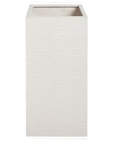 Plant Pot DION 33 cm Light Beige - Garden & Balcony