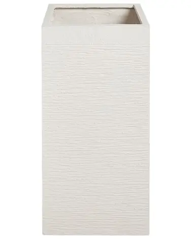 Plant Pot DION 40 cm Light Beige - Garden & Balcony